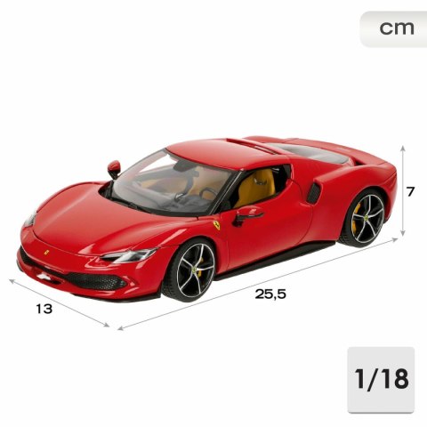 Samochód Bburago Ferrari 296 GTB 1:18