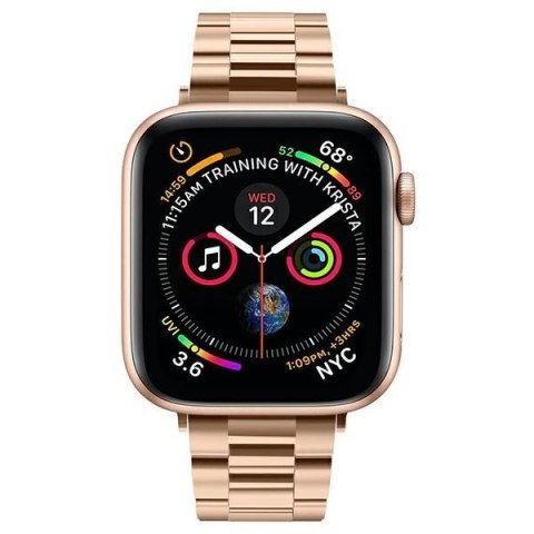 Spigen Modern Fit Band Apple Watch 1/2/3 /4/5/6/7/SE/SE 3 38/40/41mm różowo-złoty/rose-gold 061MP25944