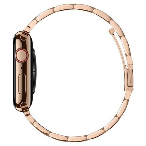 Spigen Modern Fit Band Apple Watch 1/2/3 /4/5/6/7/SE/SE 3 38/40/41mm różowo-złoty/rose-gold 061MP25944