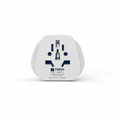 Uniwersalny Adapter Turystyczny do Gniazdka Travel Blue TB-901 Europejski Schuko
