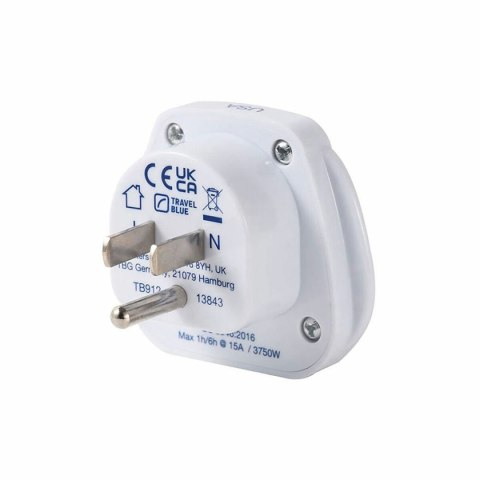 Uniwersalny Adapter Turystyczny do Gniazdka Travel Blue TB-912 Stany Zjednoczone AC x 1