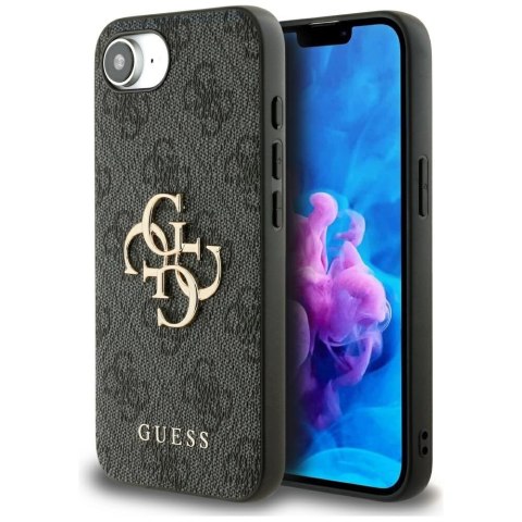 Etui Guess 4G Big Logo do iPhone 16e czarny