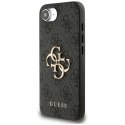 Etui Guess 4G Big Logo do iPhone 16e czarny