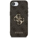 Etui Guess 4G Big Logo do iPhone 16e czarny