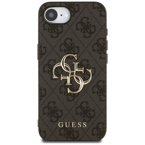 Etui Guess 4G Big Logo do iPhone 16e czarny