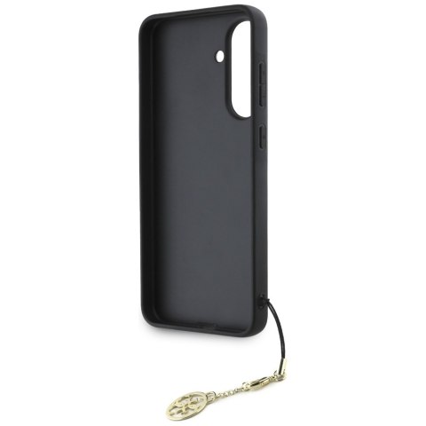 Etui Guess 4G Charms Collection do Samsung Galaxy A56 brązowy