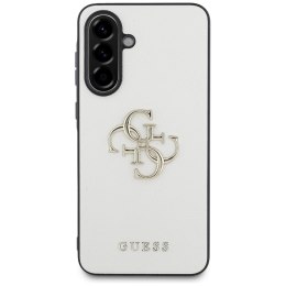 Etui Guess Grained Big 4G Logo Small Classic Logo do Samsung Galaxy A56 beżowy