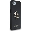 Etui Guess Grained Big 4G Logo Small Classic Logo do iPhone 16e / 17e czarny