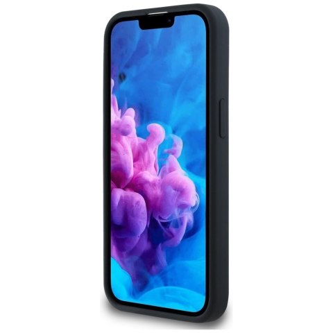 Etui Karl Lagerfeld Silicone Karl&Choupette Heads MagSafe do iPhone 16e czarny