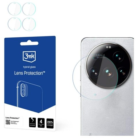 Ochrona na obiektyw aparatu 3MK Lens Protection do Xiaomi 15 Ultra 4szt