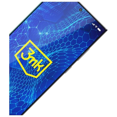 Szkło hartowane 3MK HardGlass Max Lite do Samsung Galaxy S24 Ultra czarny