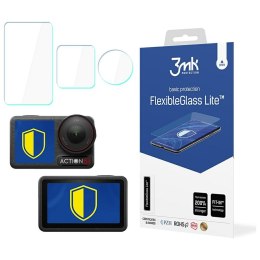 Szkło hybrydowe 3MK CamProtect do DJI Osmo Action 5 Pro