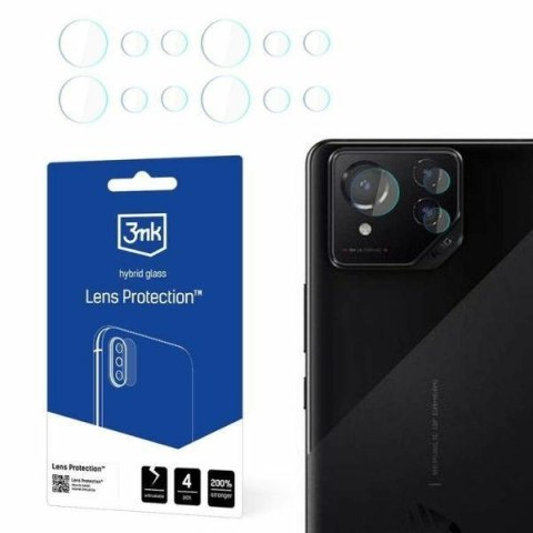 Ochrona na obiektyw aparatu 3MK Lens Protection do Asus ROG Phone 8/8 Pro 4szt
