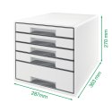 Komoda Leitz WOW CUBE Czarny
