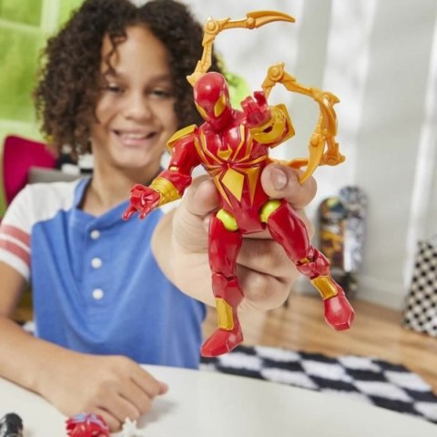 Przegubowa Figura Hasbro MixMashers Iron Spider Deluxe