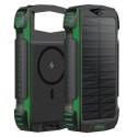 4smarts Powerbank Solarny TitanPackRugged UltiMag 20000mAh zielony/green 540244