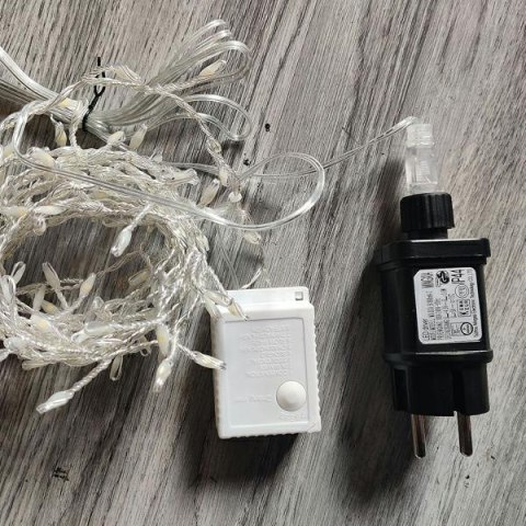 Lampki choinkowe LED - 2,5m/252 lampek warm white/cold white EHD-LS07