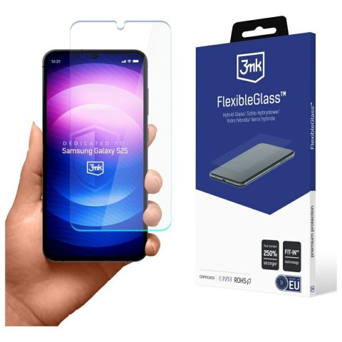 Szkło hybrydowe 3MK FlexibleGlass do Samsung Galaxy S25