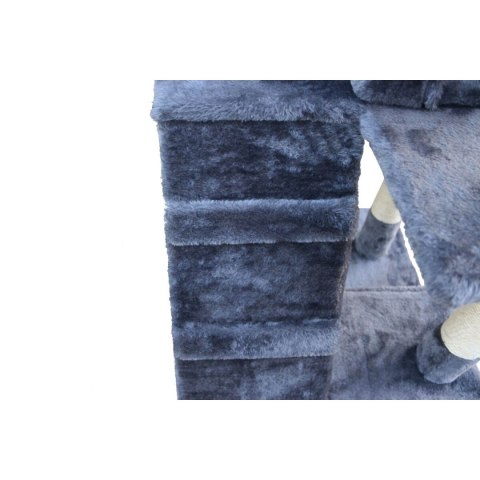 Drapak dla kota Gloria Nilo Szary Poliester Drewno Papier Plastikowy Włókno Sizalowe 7,5 cm