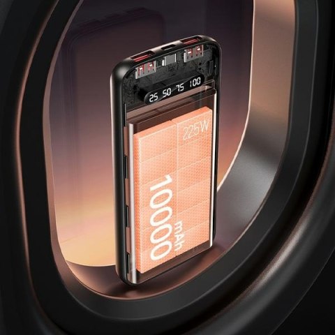 AWEI PowerBank P10K 10000 mAh 22.5Wczarny/black
