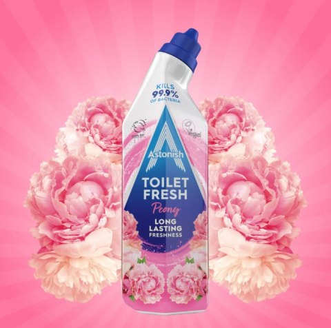 Astonish Toilet Fresh Peony Żel WC 750 ml