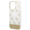 Guess GUHCP14XHG4MHG iPhone 14 Pro Max6,7" złoty/gold hardcase 4G Pattern Script