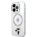 Karl Lagerfeld KLHMP14XHNKCIT iPhone 14Pro Max 6,7" hardcase transparent Iconic Karl&Choupette Magsafe