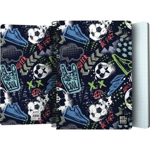 Notatnik Bits&Bobs Match Wielokolorowy Arkusz 80 Kartki