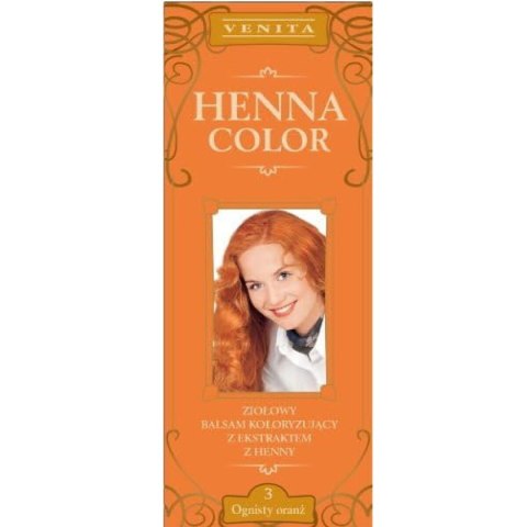 Koloryzacja Półtrwała Venita Henna Color Nº 5 Paprika 75 ml