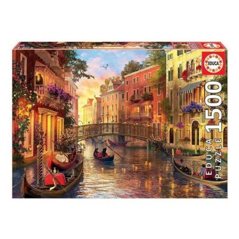 Układanka puzzle Educa Sunset in Venezia (1500 pcs)