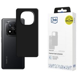 Etui 3MK Silicone Case do Xiaomi Redmi Note 14 Pro+ czarny
