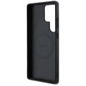 Etui DKNY Leather Checkered Pattern MagSafe do Samsung Galaxy S25 Ultra czarny