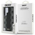 Etui DKNY Leather Checkered Pattern MagSafe do Samsung Galaxy S25 Ultra czarny