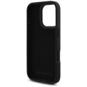 Etui Karl Lagerfeld HC Grained PU Cardslot Metal Elong do iPhone 16 Pro czarny