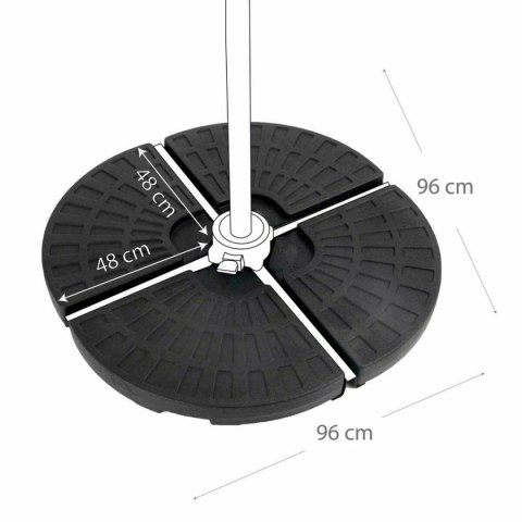 Podstawa pod parasol Aktive Plastikowy