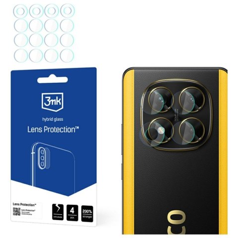 Ochrona na obiektyw aparatu 3MK Lens Protection do Poco X7 4szt