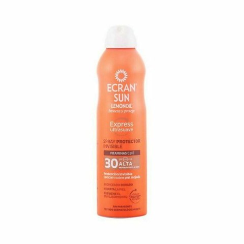 Spray do Opalania Ecran Biały Spf 30 15 ml 250 ml