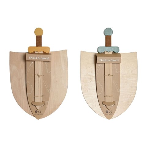 Miecz zabawka Home ESPRIT 28 x 0,5 x 33,5 cm (2 Sztuk)