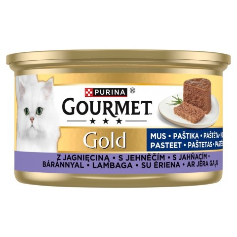 PURINA GOURMET GOLD Mus z jagnięciną 85g