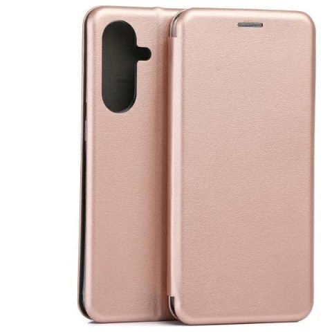 Beline Etui Book Magnetic Samsung A36 różowo-złoty/rose gold