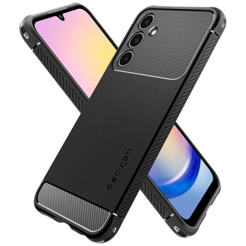Etui Spigen Rugged Armor do Samsung Galaxy A25 5G czarny