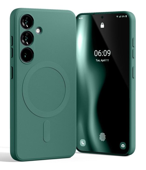 Mercury MagSafe Semi-Silicone Sam S25 S931 zielony /green