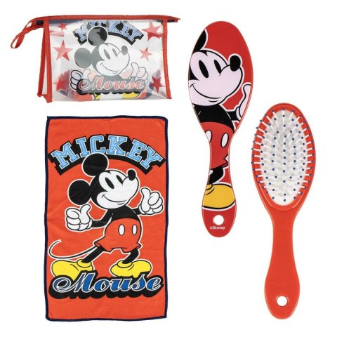 Neseser z Akcesoriami Mickey Mouse Czerwony 23 x 15 x 8 cm