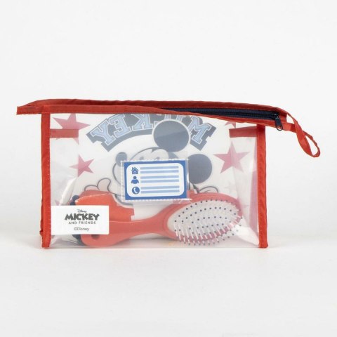Neseser z Akcesoriami Mickey Mouse Czerwony 23 x 15 x 8 cm