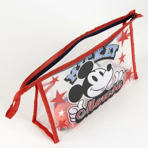 Neseser z Akcesoriami Mickey Mouse Czerwony 23 x 15 x 8 cm