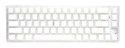 Ducky One 3 Aura White SF klawiatura Gaming USB QWERTY US English Biały