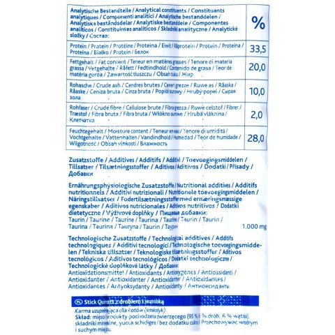 TRIXIE Stick Quintett Premio Paluszki z wątróbką drobiową - przysmak dla kota - 5x5 g