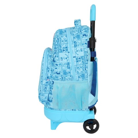 Plecak szkolny Snoopy Love Niebieski 33 x 45 x 22 cm