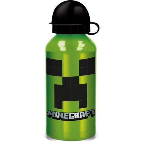 Butelka Minecraft Creeper Green 400 ml Silikon Aluminium
