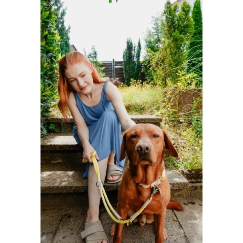 Smycz dla psa Hunter MALIA Limonka 1 x 200 cm